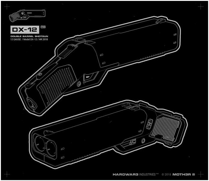 DX-12 «Punisher» - если бы Glock делал дробовики... DX-12 «Punisher» - если бы Glock делал дробовики...
