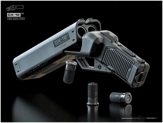 DX-12 «Punisher» - если бы Glock делал дробовики... DX-12 «Punisher» - если бы Glock делал дробовики...