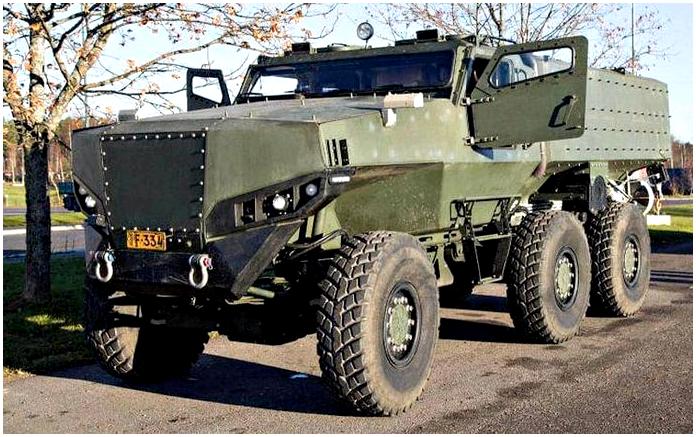Финский бронеавтомобиль-вездеход Protolab PMPV 6×6 MiSu Финский бронеавтомобиль-вездеход Protolab PMPV 6×6 MiSu