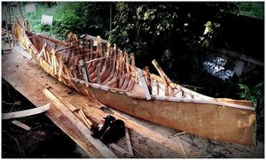 История о постройке лодки-"каноэ" своими руками