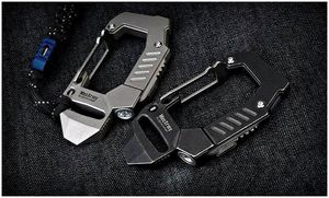 MecArmy FL10 - титановый карабин-фонарь для EDC