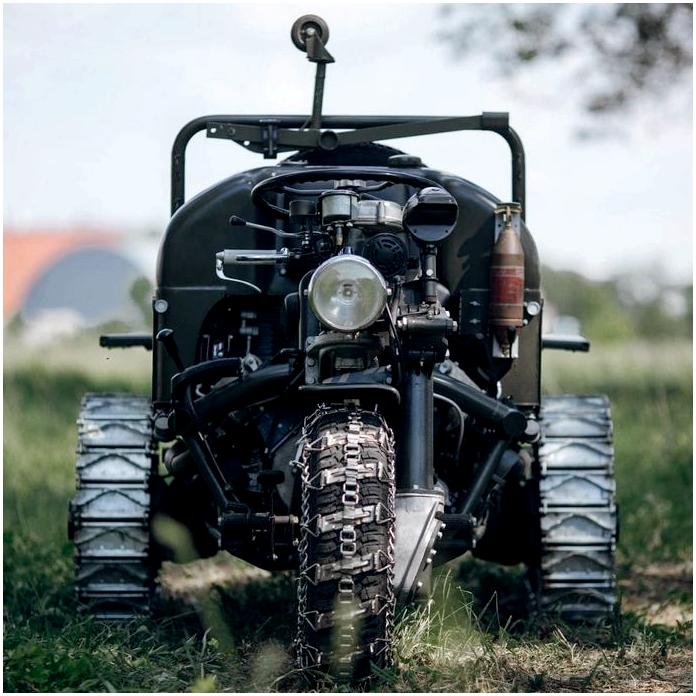 Moto Guzzi: Трёхколёсный военный мотовездеход Moto Guzzi: Трёхколёсный военный мотовездеход