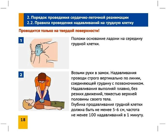 Оказание первой помощи пострадавшим. Памятка МЧС 2015