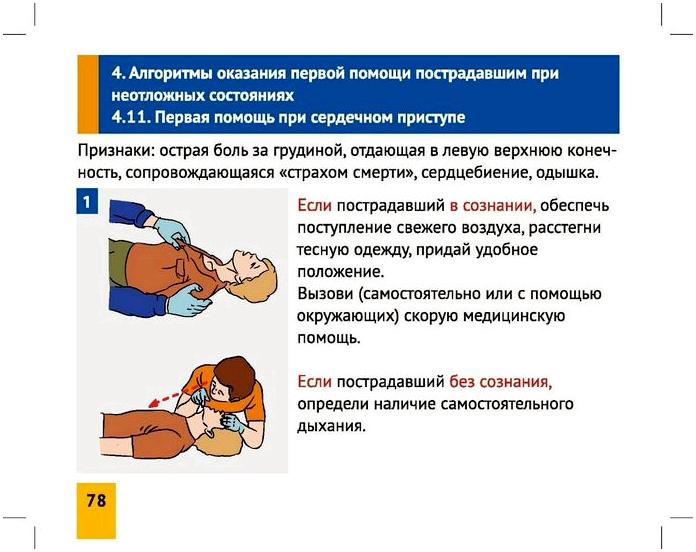 Оказание первой помощи пострадавшим. Памятка МЧС 2015