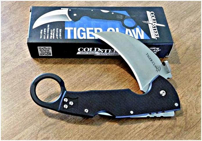 Tiger Claw от Cold Steel: керамбит с тяжёлым характером