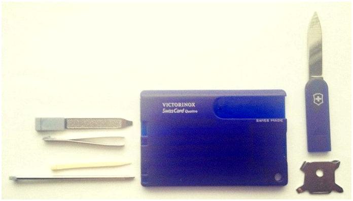 Обзор Victorinox Swiss Card Quattro