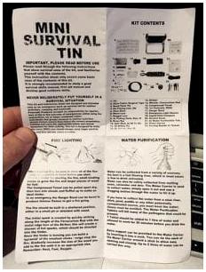 Polymath Survival Kit: Сверхкомпактный набор для выживания за $15