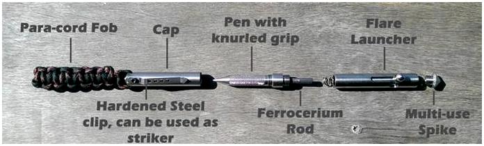 Endure Survival Pen: Титановая ручка "выживания" для EDC Endure Survival Pen: Титановая ручка "выживания" для EDC