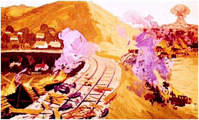 Ядерное оружие. Советский диафильм 1968 года Ядерное оружие. Советский диафильм 1968 года