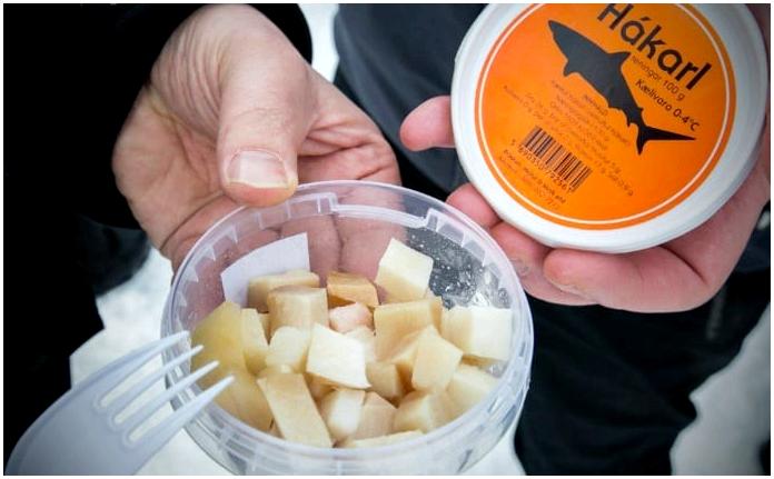 Меню выживальщика: Хакарль - сушеное мясо гренландской акулы Меню выживальщика: Хакарль - сушеное мясо гренландской акулы