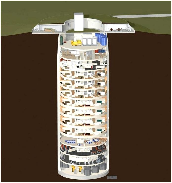 Как встретить ядерный апокалипсис с комфортом: Проект роскошного убежища в Канзасе