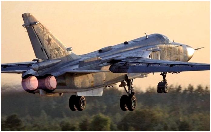 Фронтовые бомбардировщики Су-24 и Су-24М Фронтовые бомбардировщики Су-24 и Су-24М