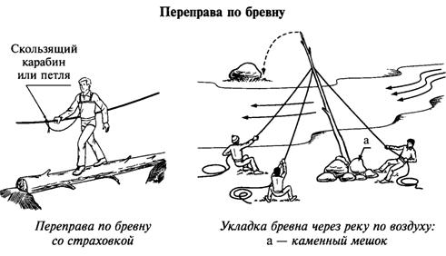 Передвижение по тайге и способы преодоления естественных препятствий