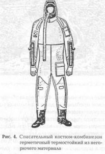 Спасательный костюм-комбинезон
