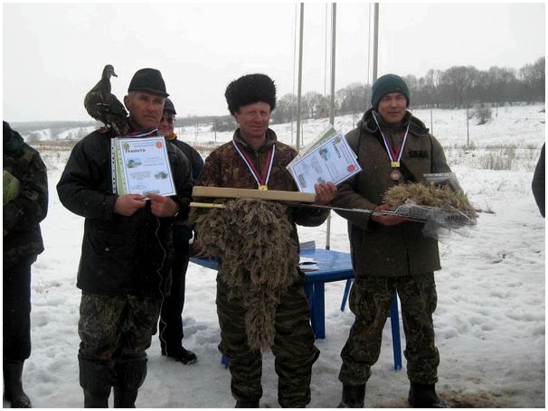 Юбилейные испытания подсадных уток в Тульской области.