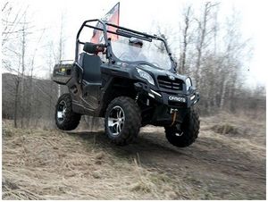 Мотоцентр GRIZZLY провел гранидиозную презентацию нового квадроцикла – модели CF-MOTO U8