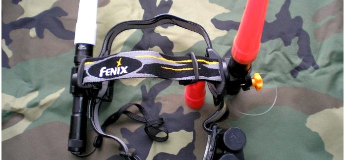 Крепление на голову Fenix Headband для фонарей Fenix и других фонариков, описание, обзор.