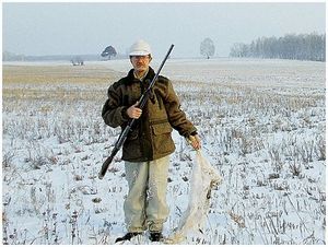Из опыта охоты на русаков