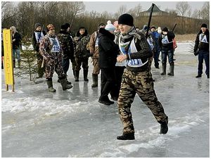 Праздник сухиничских охотников