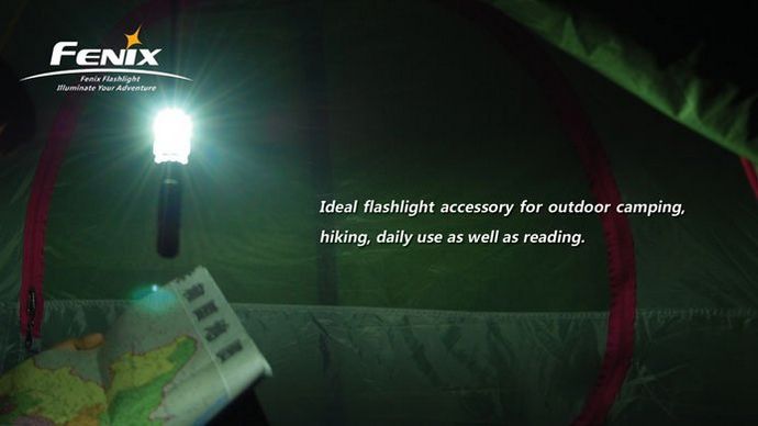 Фильтр-насадка для фонарей Fenix Camping Lampshade под модели Fenix LD10, LD20, PD10, PD20, PD30, HP10, HL20, обзор и применение в полевых условиях.