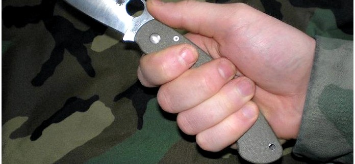 Складной нож Spyderco Military D2, обзор, отзыв, тест и впечатления.