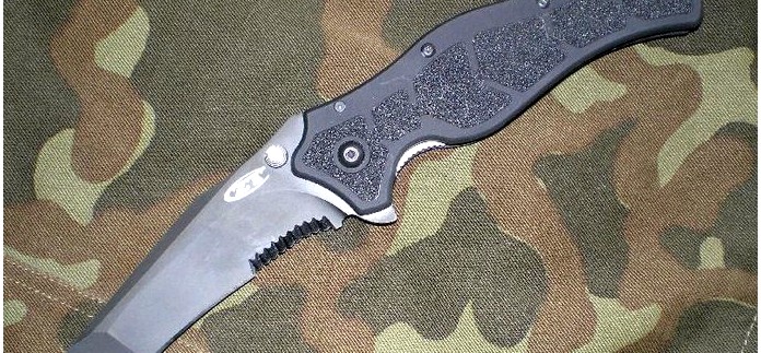 Складной нож Zero Tolerance Matte Black ZT0400ST, краткий обзор.