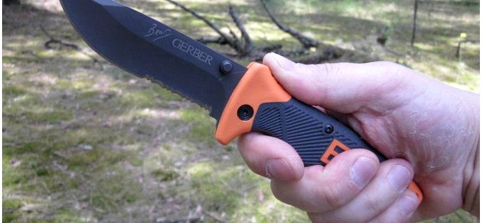 Складной нож Gerber Bear Grylls Folding Sheath Knife, обзор и впечатления от ножа.