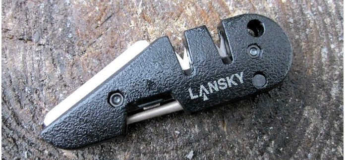 Компактная универсальная точилка Lansky Blademedic Pocket Sharpening Kit, устройство, обзор, тест и общие впечатления.