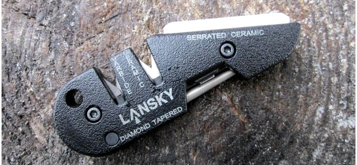 Компактная универсальная точилка Lansky Blademedic Pocket Sharpening Kit, устройство, обзор, тест и общие впечатления.