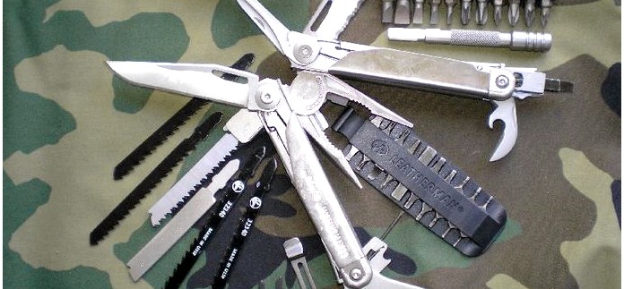 Многофункциональный инструмент, мультитул Leatherman Surge, инструменты, описание, характеристики, обзор.