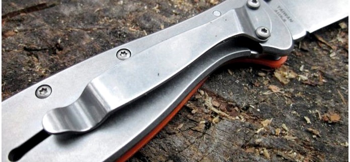 Складной нож ESEE Zancudo Folder, Orange Handle, описание, устройство, обзор и впечатления от работы.