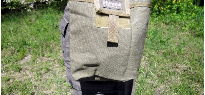 Складной подсумок Maxpedition Rollypoly MM Folding Dump Pouch, описание, характеристики, обзор.