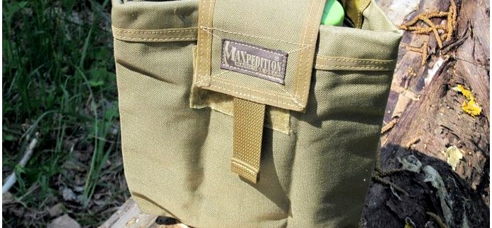 Складной подсумок Maxpedition Rollypoly MM Folding Dump Pouch, описание, характеристики, обзор.