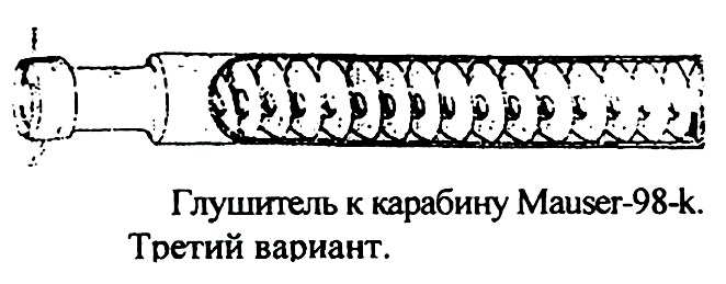 Развитие глушителей звука выстрела, устройство глушителя винтовки СВТ-40, карабина Маузер-98К и пистолета-пулемета Ингрэм.