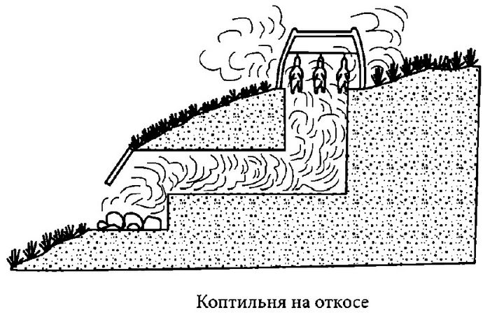 Соление, копчение и сушка мяса птицы, подготовка, устройство полевой коптильни, хранение готового продукта.