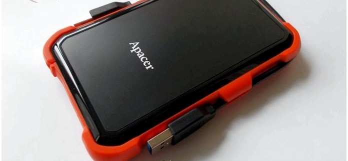 Ударопрочный защищенный внешний жесткий диск HDD Apacer AC630 Military-Grade Shockproof Portable Hard Drive, описание, конструкция, характеристики, обзор.