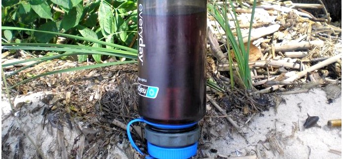 Фильтр для кофе и чая GSI Outdoors H2jO! Coffee Filter для бутылки Nalgene, описание, обзор, использование в полевых условиях.