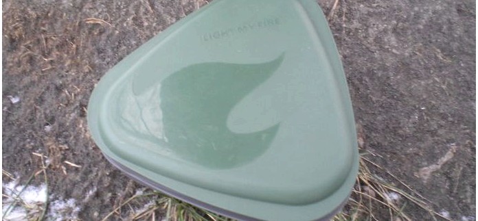 Набор туристической посуды Light My Fire Outdoor MealKit из пластика, описание, характеристики, обзор.