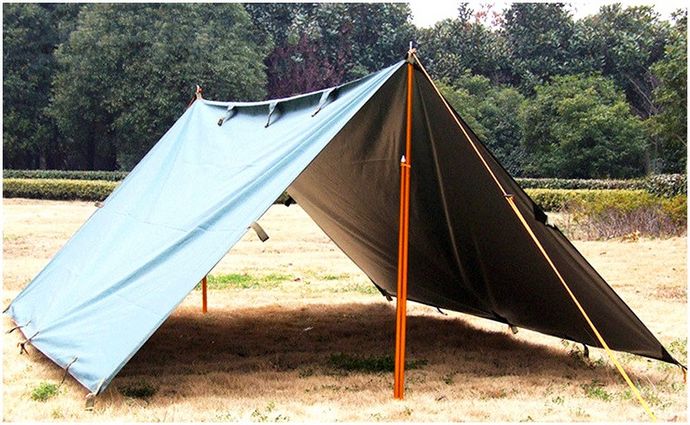 Tarp Camping: новый способ спать в лесу