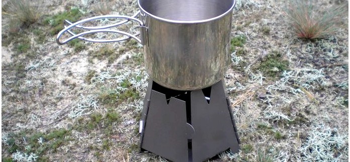 Компактная складная походная дровяная печь Vargo Hexagon Backpacking Wood Stove из титана, характеристики, описание, обзор и рабочие качества.