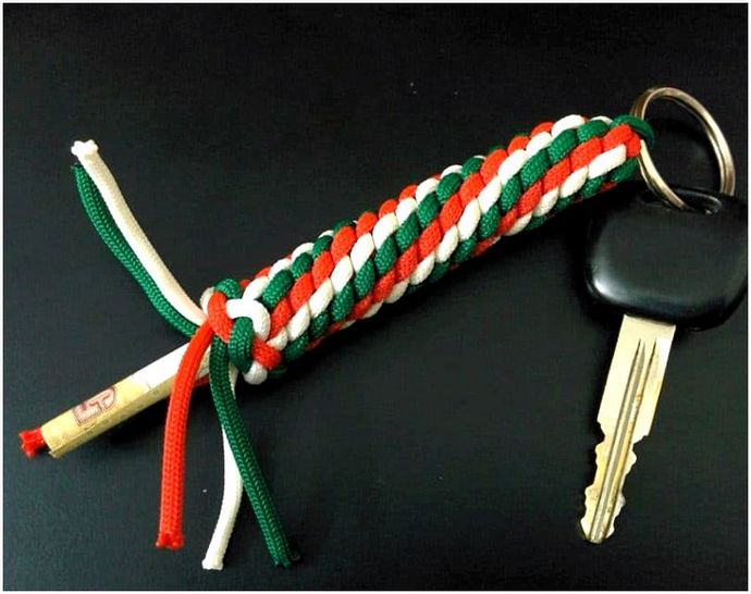 Paracord Keychain: DIY проекты для вашей безопасности и за деньги