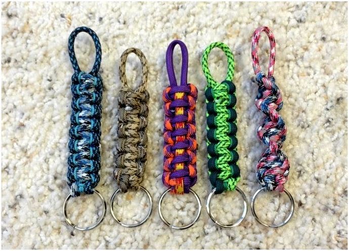 Paracord Keychain: DIY проекты для вашей безопасности и за деньги