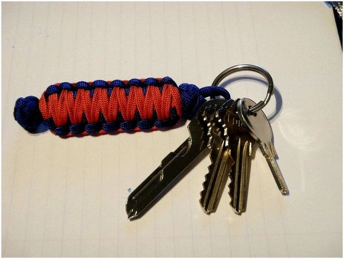 Paracord Keychain: DIY проекты для вашей безопасности и за деньги