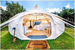 Роскошные кемпинговые палатки: от кемпинга до Glamping