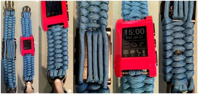 Группа часов Paracord: Как сделать свой собственный