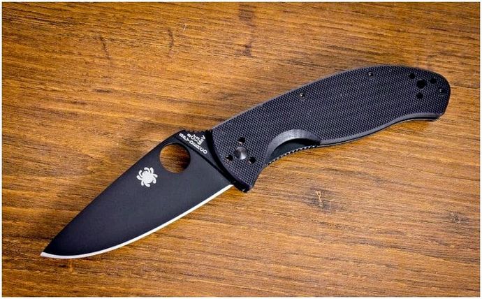 Лучший нож Spyderco: остро заточенный