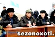 В Южном Казахстане прошли соревнования по орлиной охоте