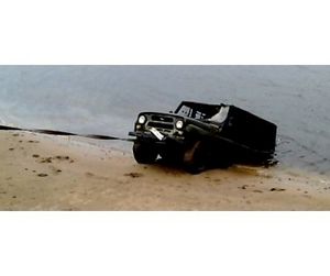 В Архангельской области утонул УАЗик с рыбаками