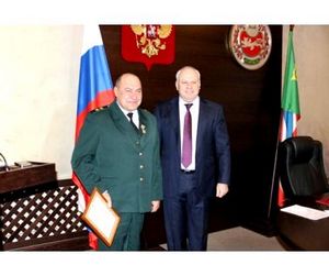 Госкомитет по охране животного мира и окружающей среды Хакасии получил подарки к дню рождения