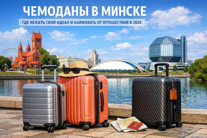 Чемоданы в Минске — где искать свой идеал и кайфовать от путешествий в 2026